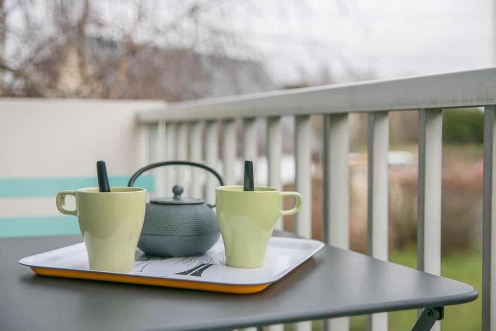 Appt Agreable Avec Balcon Au Sud-Ouest De Caen Leilighet Eksteriør bilde